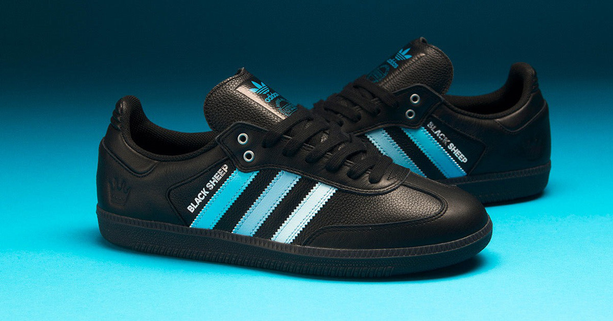 Hol dir jetzt den Black Sheep x Charlotte FC x Adidas Samba ADV